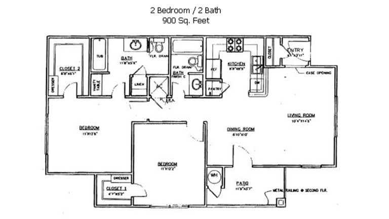 2 Br 2 Ba 900 SqFt 1920x1080 768x432
