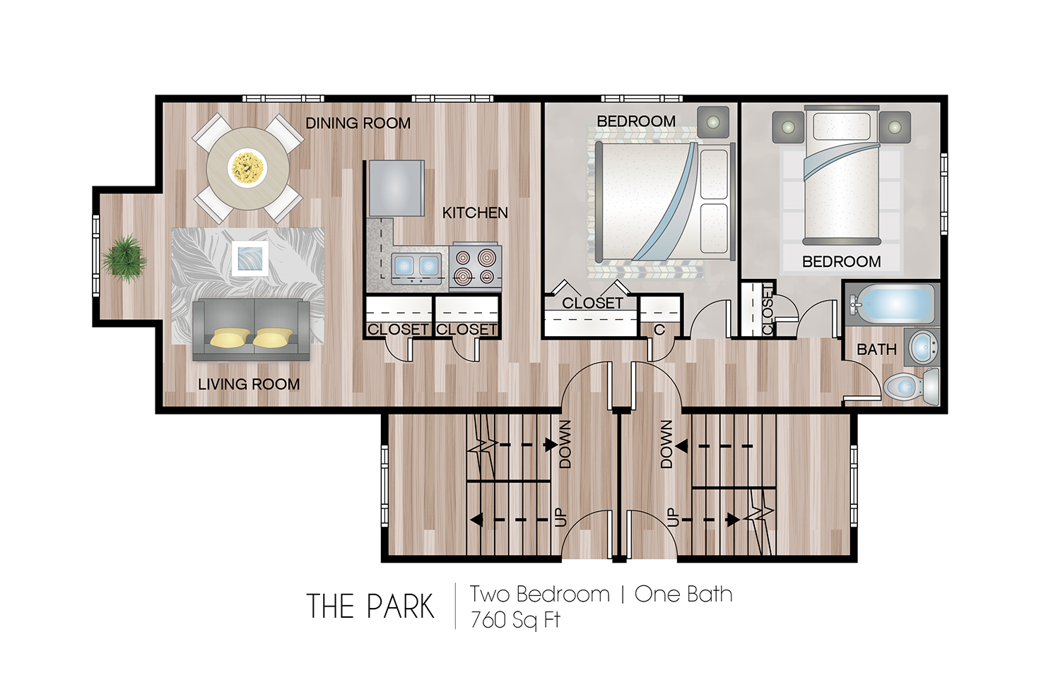 MoheganCommons The Park 760 sf