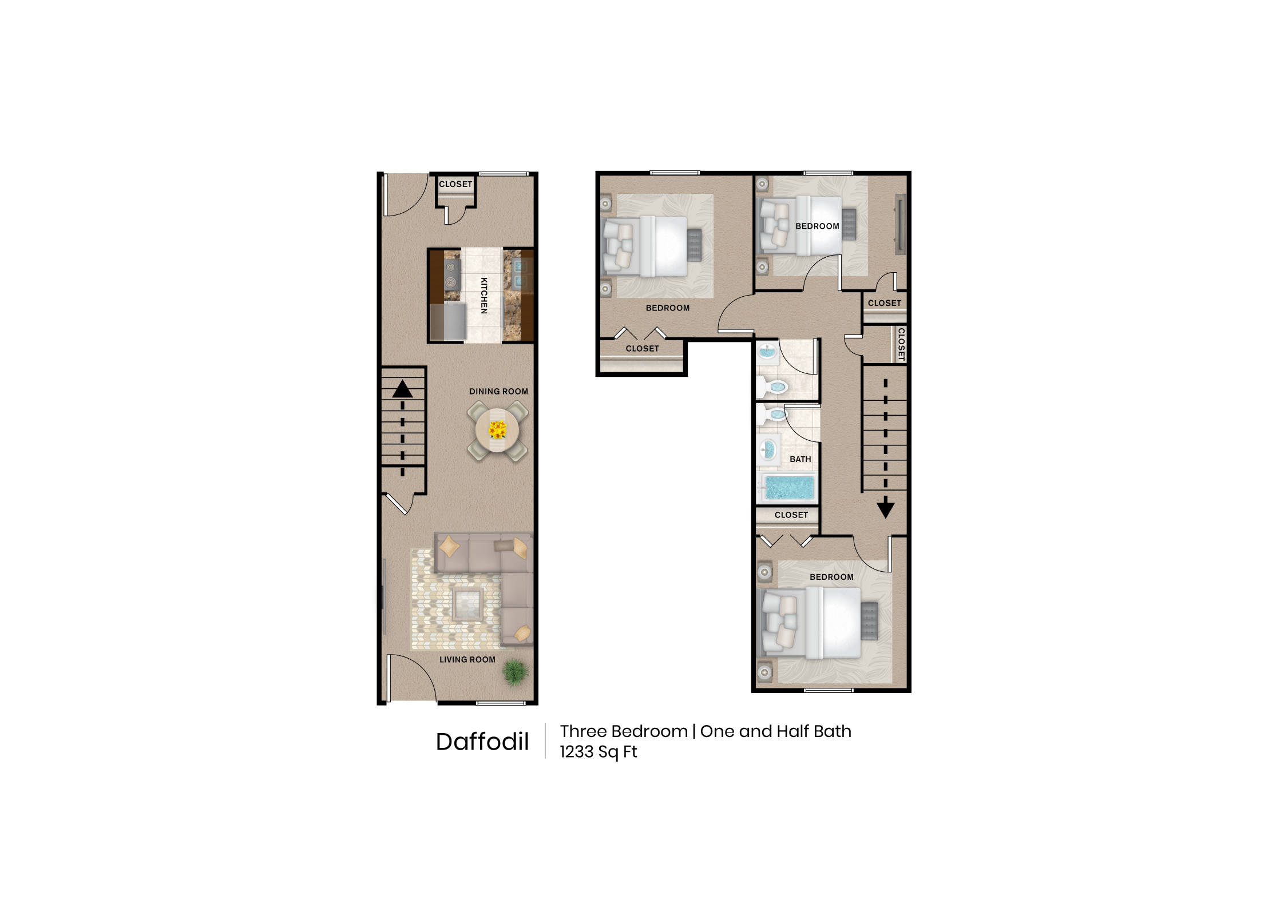 Moosup 3bd Floorplan