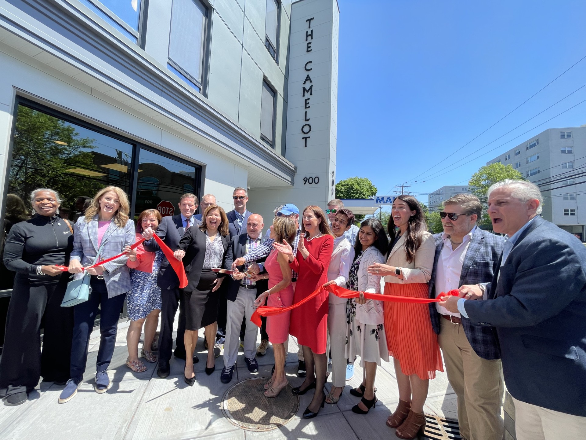The Camelot Ribbon Cutting